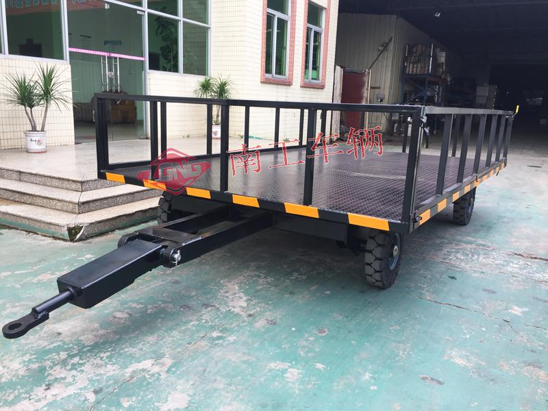 无动力叉车牵引6吨护栏型九州网页版登录入口-九州（中国）黑色
