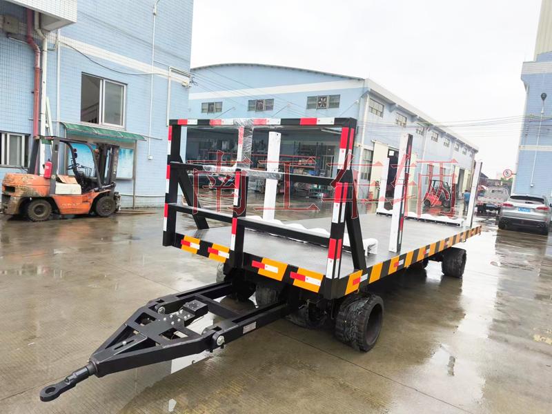 30T重型九州网页版登录入口-九州（中国） 带活动插装立柱工具拖车
