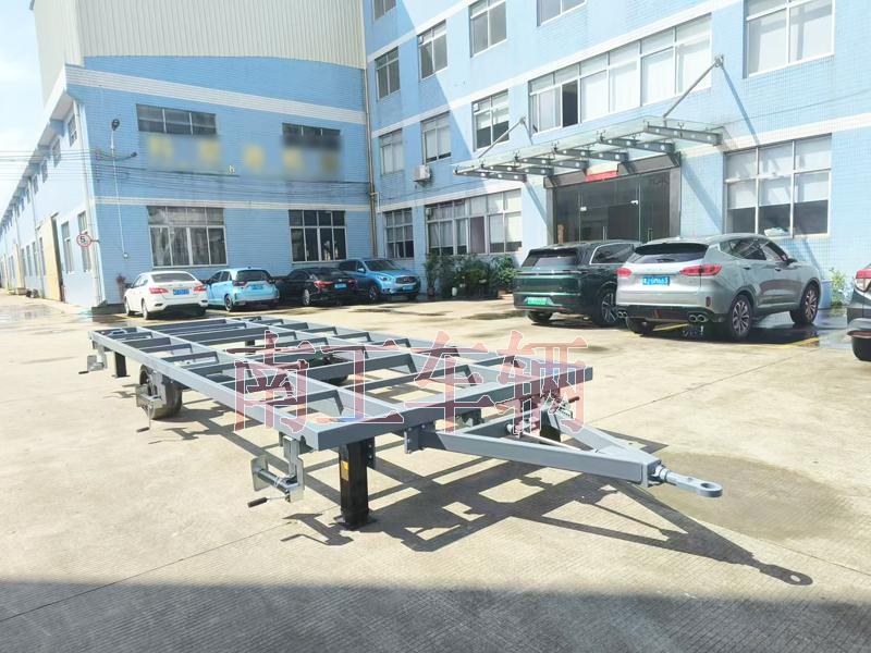 7吨骨架式ATV九州网页版登录入口-九州（中国） 2轮灰色工具拖车
