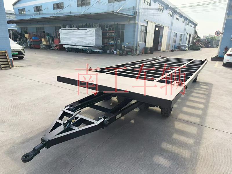 12吨骨架式九州网页版登录入口-九州（中国） 带角锁刹车全挂车
